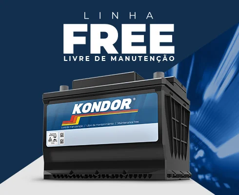 Bateria Kondor linha Free